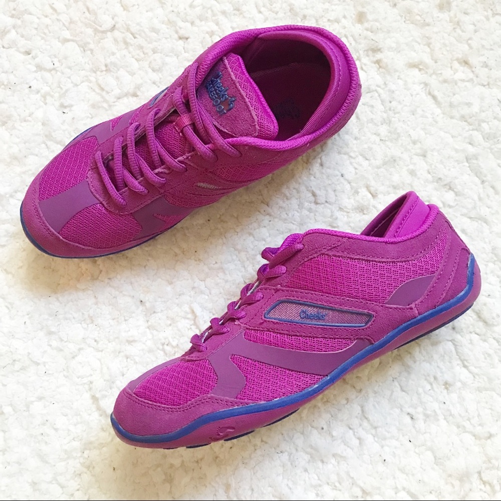 Pink Women's Sneakers - Cheeks Lightweight Active Shoe Size 8